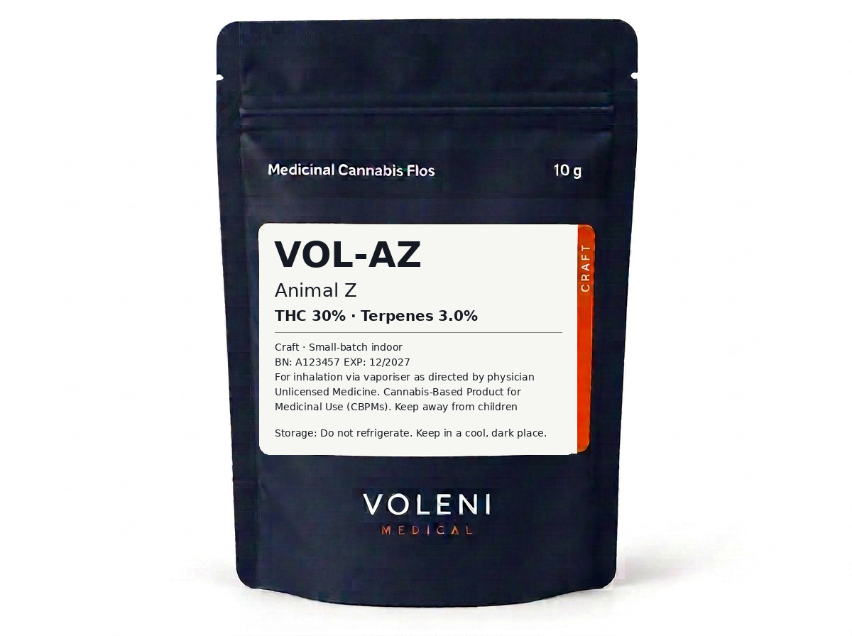 Voleni VOL-AZ mylar pouch
