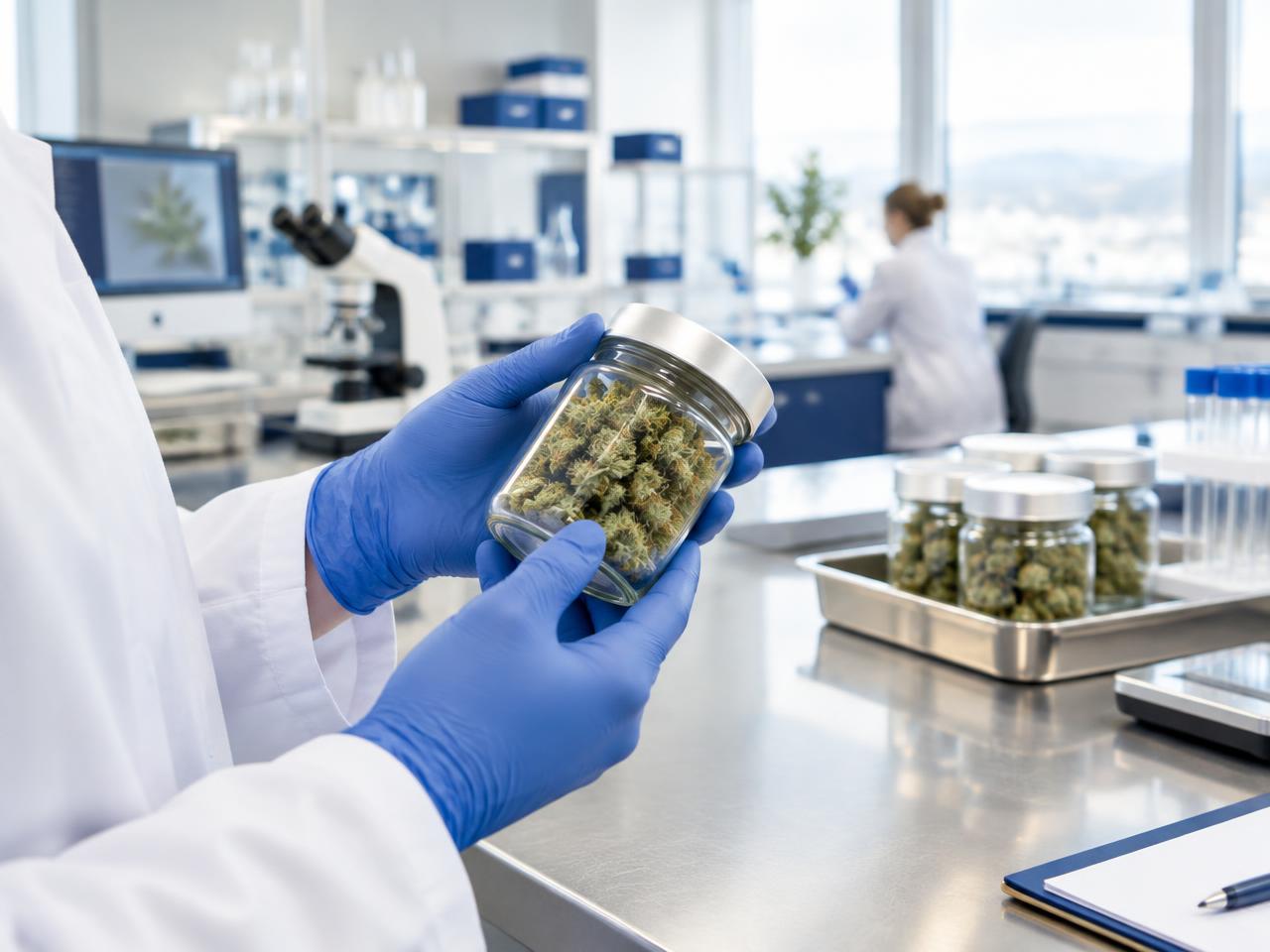 Medical cannabis laboratory and quality control
