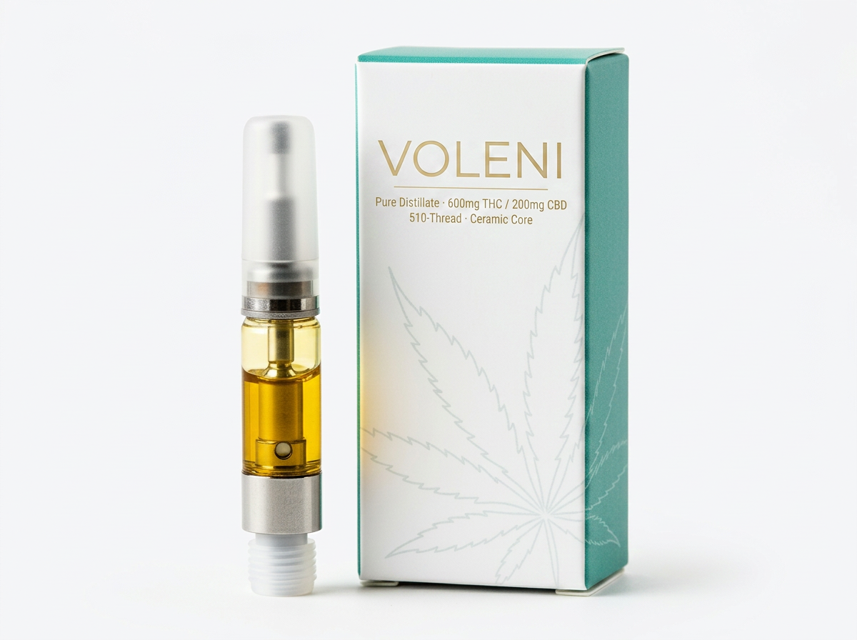 Voleni vape cartridge close up